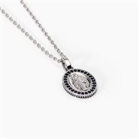 Necklace Mabina Man Mystical in Silver 553568 - 553568